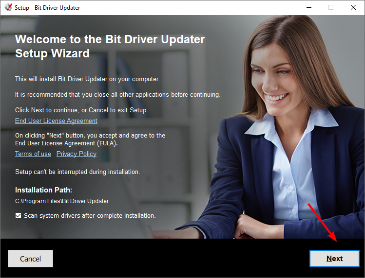 Как скачать и установить программу Bit Driver Updater на Windows 10